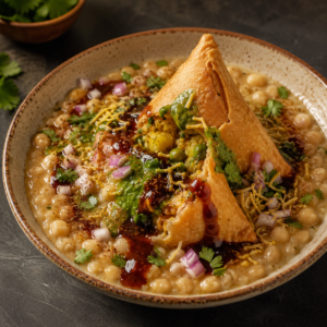Ragda Samosa