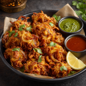 authentic golden onion bhajias